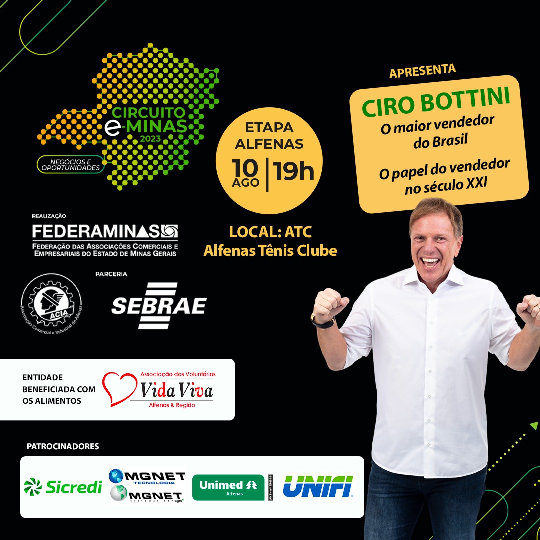 PALESTRA COM CIRO BOTTINI Associa o Comercial e Industrial de